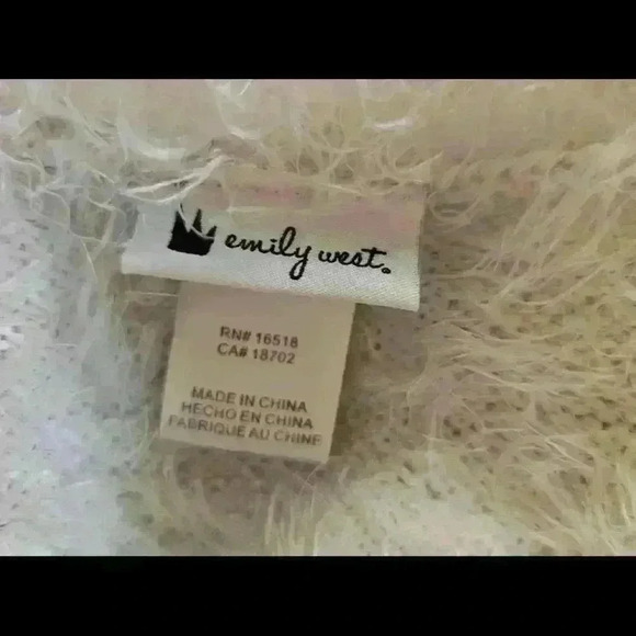 Emily West Panda-themed Fuzzy Sweater with 3D Ears - Picture 3 of 5